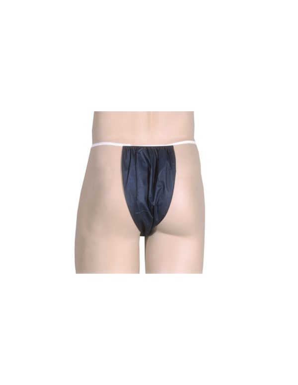 TANGA HOMBRE (NEGRO) 100 UNID.