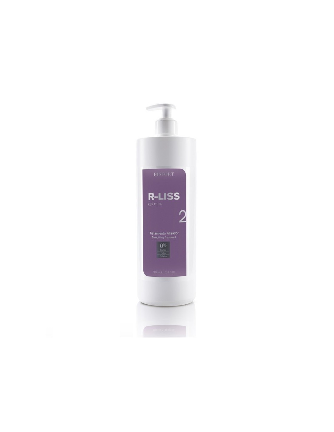 R-LISS Nº2 con keratina 1000ml - Imagen 2