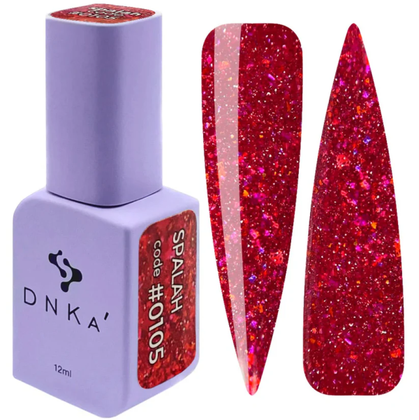 Color Gel Polish DNKa' 12 ml #0105 FLASH