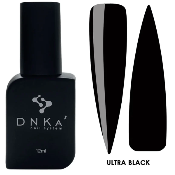 Color Gel Polish DNKa' 12 ml Ultra Black