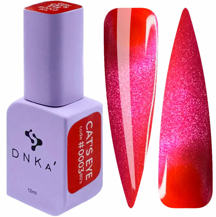 Color Gel Polish DNKa' 12 ml Cat's Eye 80's #0003