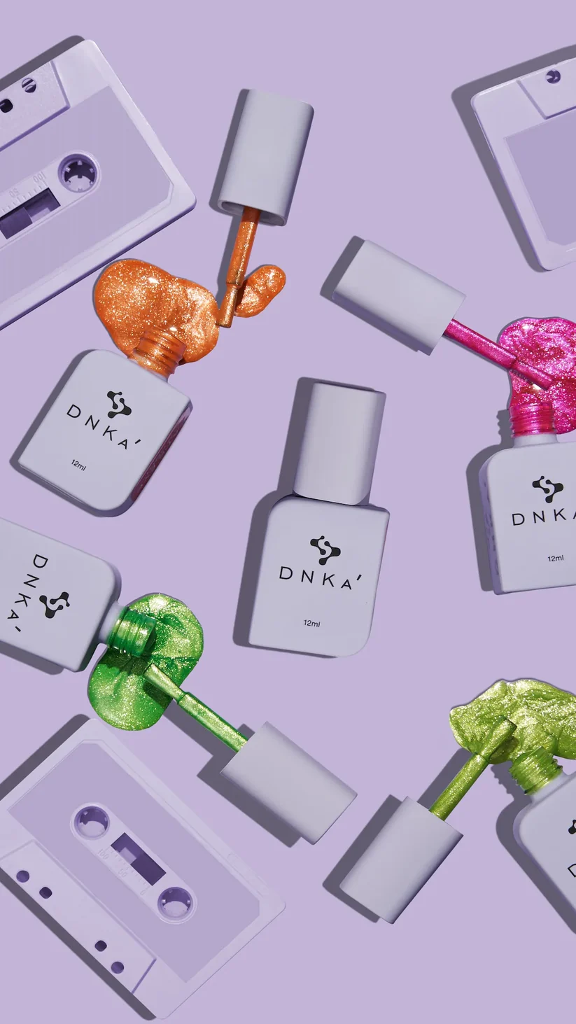 Color Gel Polish DNKa' 12 ml Cat's Eye 80's #0002 - Imagen 5