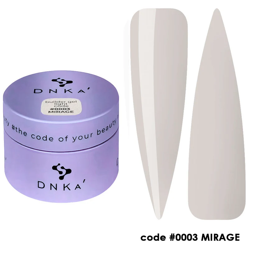 Builder Gel Light DNKa' 30 ml #0003 Mirage