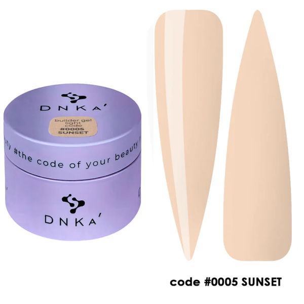 Builder Gel Light DNKa' 30 ml #0005 Sunset