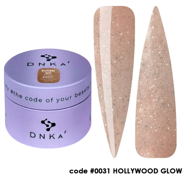 Builder Gel DNKa' 30 ml #0031 Hollywood Glow