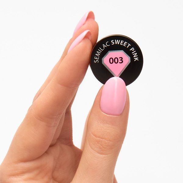 003 Esmalte semipermanente Semilac Sweet Pink 7ml
