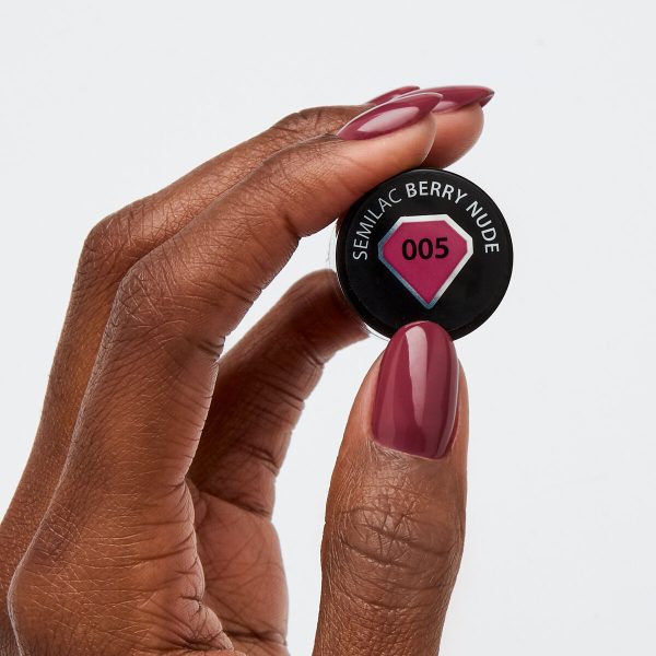 005 Esmalte semipermanente Semilac Berry Nude 7ml