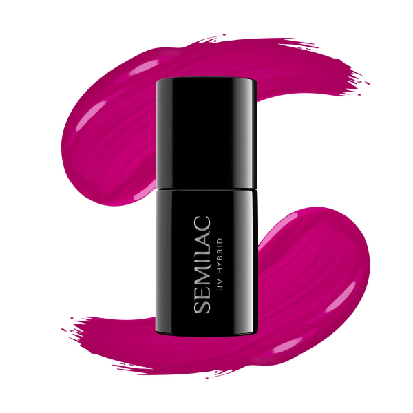 082 Esmalte semipermanente Semilac Luminous Cyclamen 7ml