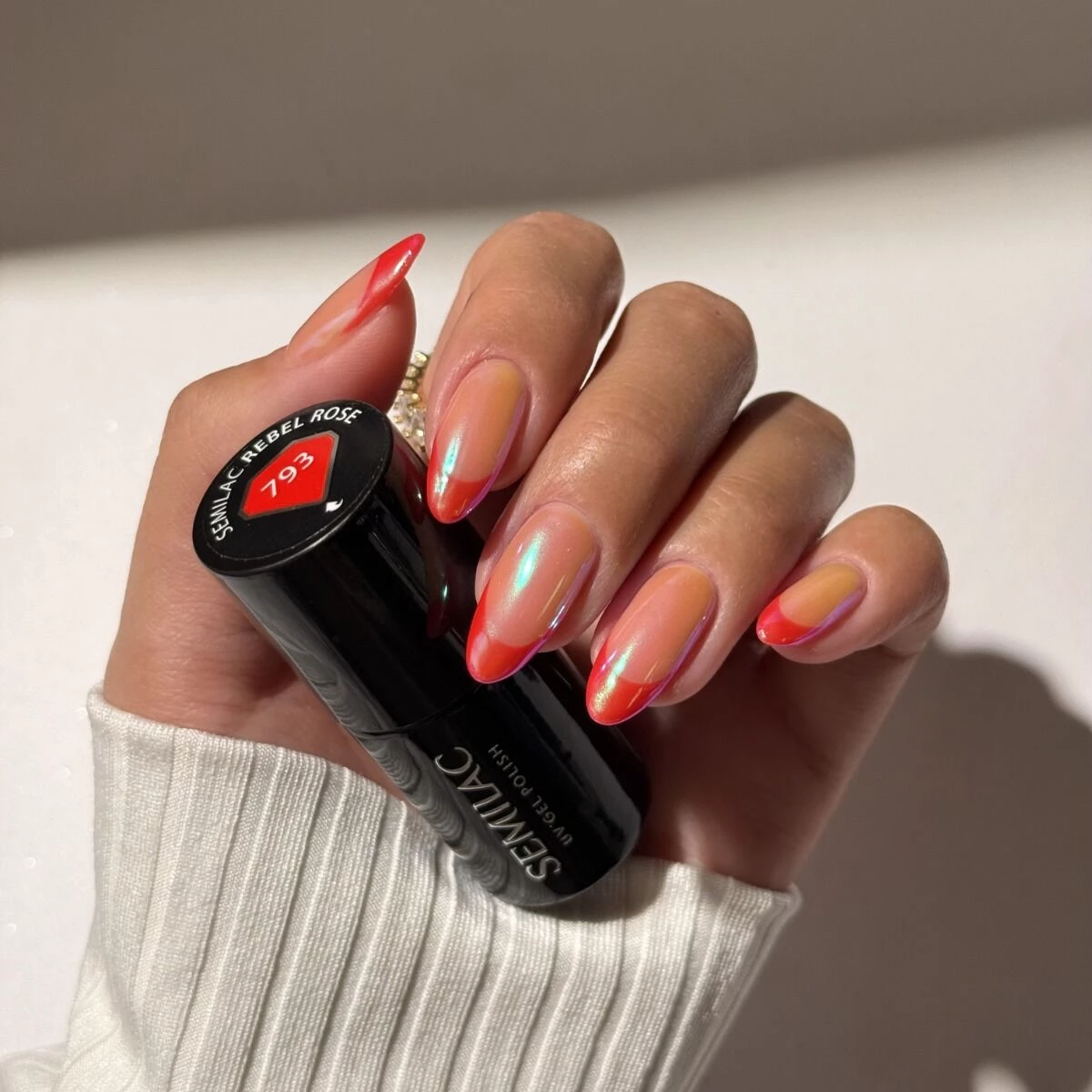 SEMILAC 793 Rebel Rose 7 ml - Imagen 3