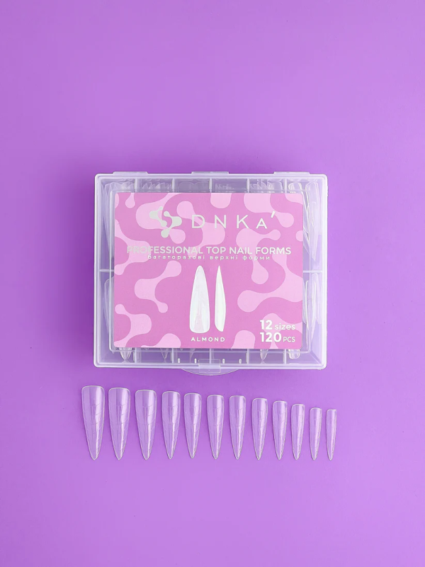 Professional Top Nail Forms DNKa' Square (120 pcs.)