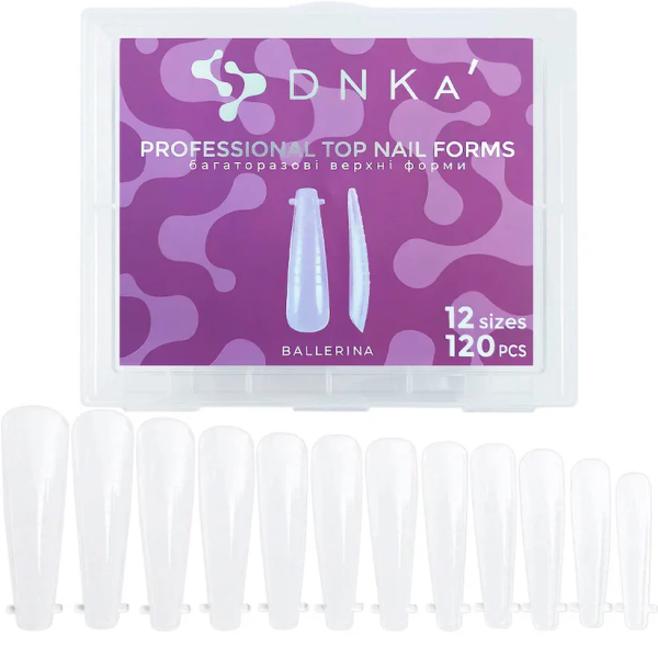 DNKa' Top Nail Forms Ballerina (120 pcs.)