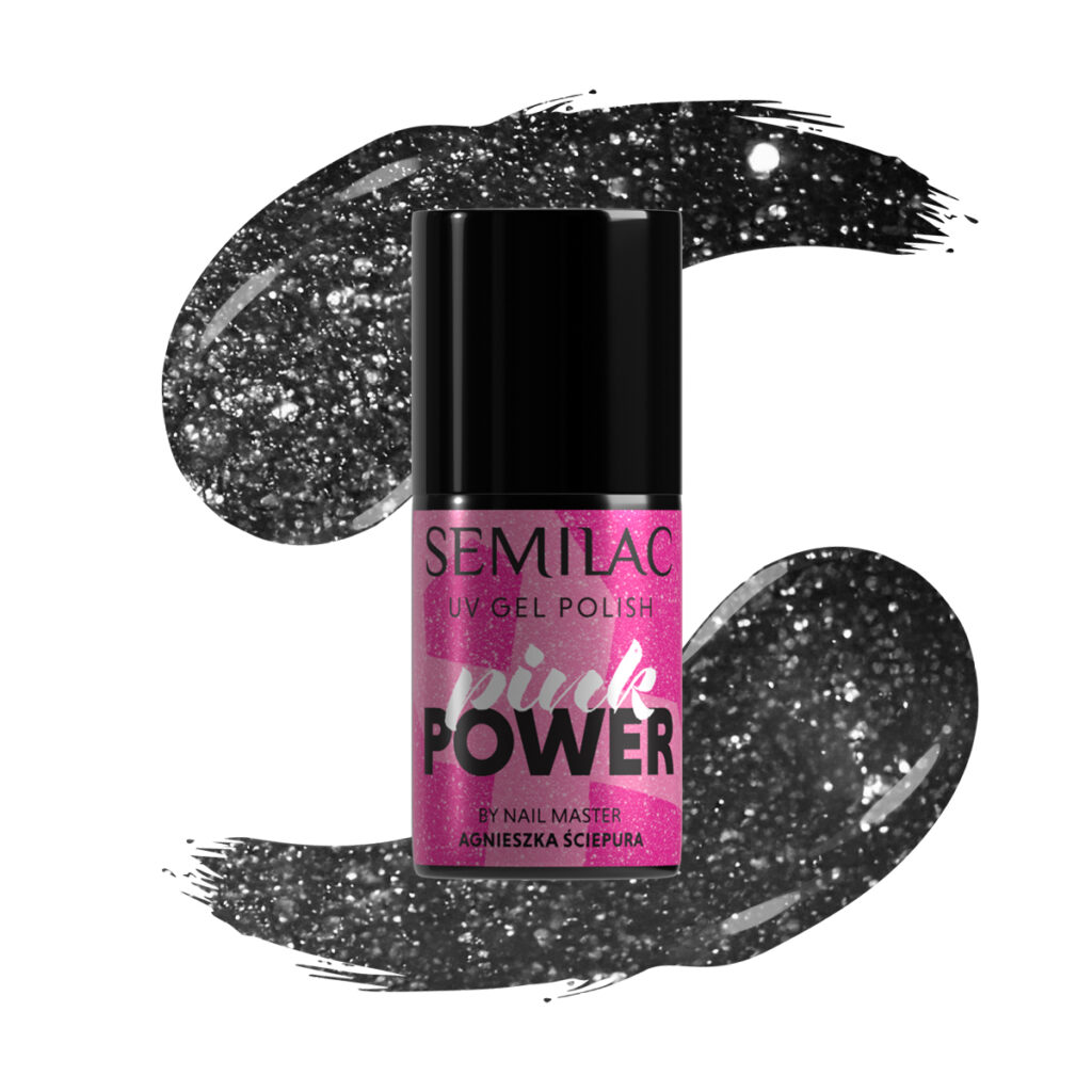 SEMILAC A705 Black Opal 7 ml - Imagen 4