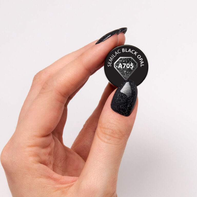 SEMILAC A705 Black Opal 7 ml - Imagen 3