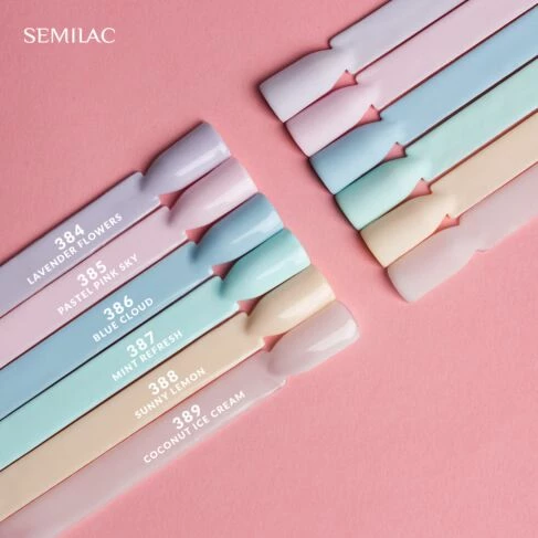 Semilac 387 Mint Refresh 7 ml - Imagen 4