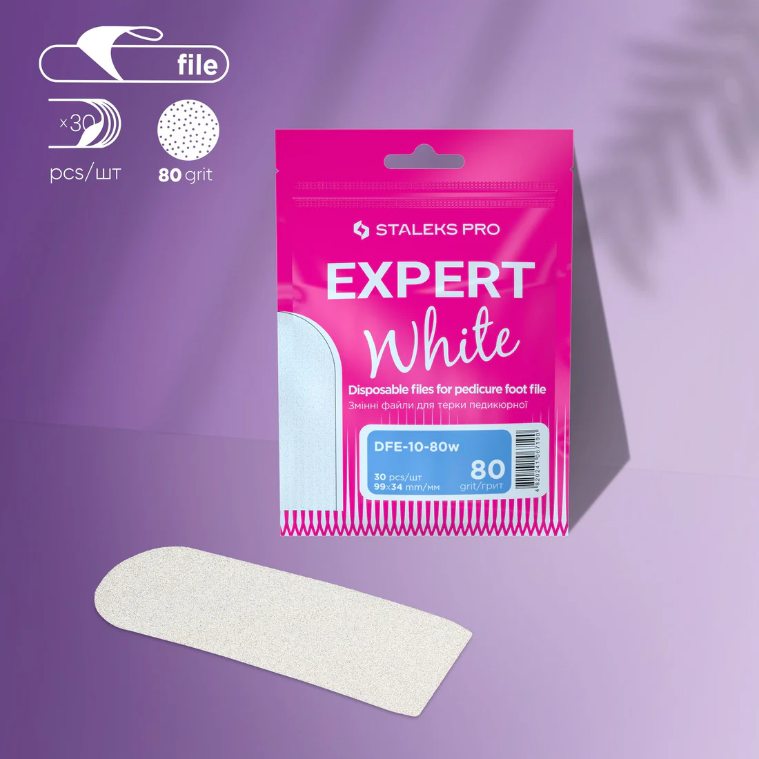 Recambios desechables Staleks Pro Expert 10. Base Inoxidable 34mm (30 unid.)