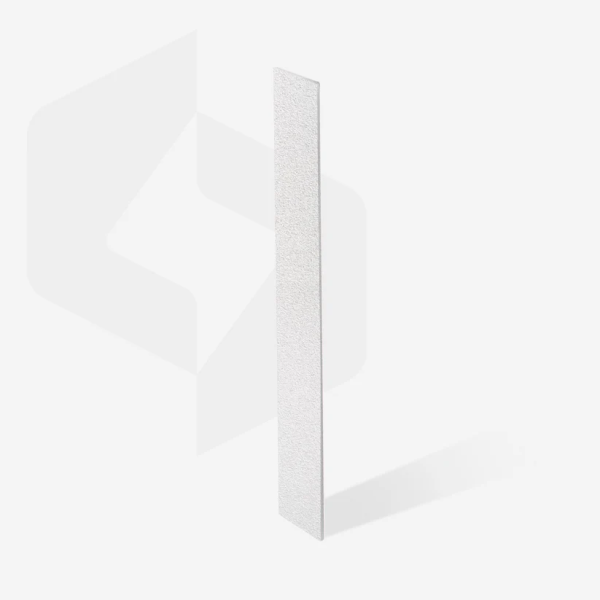 Recambios desechables con espuma. Staleks Pro Expert White Recta 18mm (30 unid.)