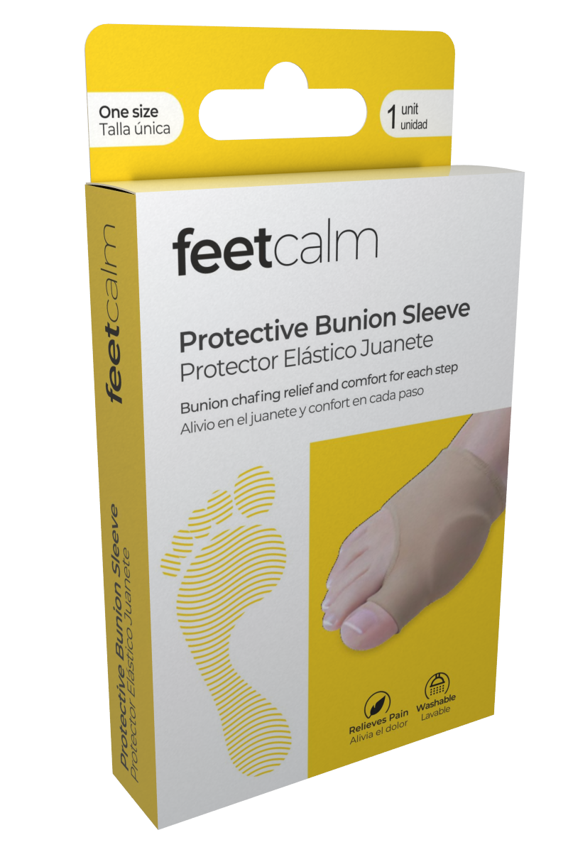 Protector Elástico para Juanete con Gel FeetCalm – 1 Ud. 🦶