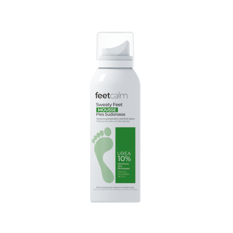 Mousse Pies Sudorosos 10% Urea FeetCalm 🦶💦